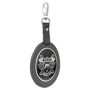 Leather / Enamel Bag Tag